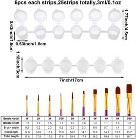 img 3 attached to Кисти для рисования, ленты, классные принадлежности