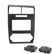 scosche cr1295ddb double din dash kit in black - compatible with 2005-2007 dodge charger/magnum logo