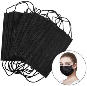 img 1 attached to 🌬️ Breathable Disposable Mouth Cover: Non-Medical Protection at its Best!