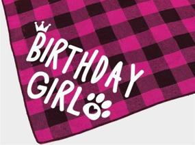 img 1 attached to 🎉 Celebrate with Style: Birthday Girl Dog Bandana