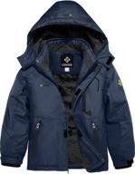 gemyse waterproof jacket hooded windproof boys' clothing at jackets & coats logo