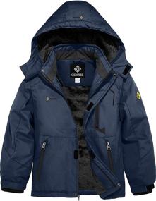 img 4 attached to GEMYSE Waterproof Jacket Hooded Windproof Boys' Clothing at Jackets & Coats