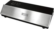 🔒 weston 65-0501-w pro advantage vacuum sealer, 11-inch, stainless steel and black логотип