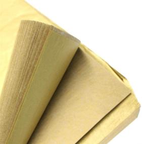 img 2 attached to 🎁 Bulk Pack of 50 Sheets Premium Metallic Gold Tissue Gift Wrap Paper - 20" X 27" Each - Ideal for Gift Wrapping, Wine Bottles, and Art & Craft Ideas (Gold)