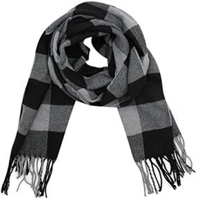 img 1 attached to 🧣 Winter Tassel Scarves: Trendy Classic Arrivals