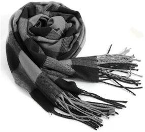 img 3 attached to Зимние шарфы с помпонами: модные классические поступления