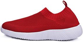 img 1 attached to AKINGIO Fashion Sneakers Breathable Fitness Women's Shoes and Athletic