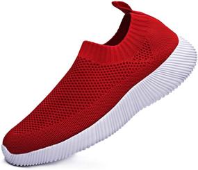 img 2 attached to AKINGIO Fashion Sneakers Breathable Fitness Women's Shoes and Athletic