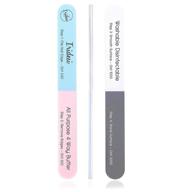 🔧 iridesi 4 way nail file and buffer, 7 inches long - best for natural nails, time and money saver - 12 pack logo