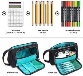 img 3 attached to JEMIA Compartments Collection Independent Polyester Organization, Storage & Transport