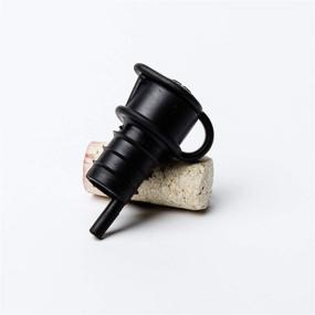 img 1 attached to 🍷 Haley's Corker Wine Aerator, Stopper, Pourer, Filter and Re-Corker, 5 Pack for Enhanced Wine Enjoyment