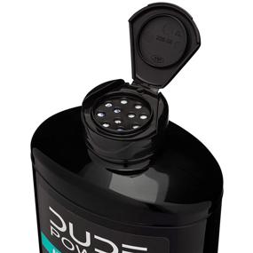 img 2 attached to 🧴 Dude Products, Menthol Chill Body Powder with Charcoal Bottle – Natural Deodorizers, Cooling Menthol, Aloe, Talc-Free Formula – CornStarch-Based Daily Post-Shower Powder for Men, 10 Ounce