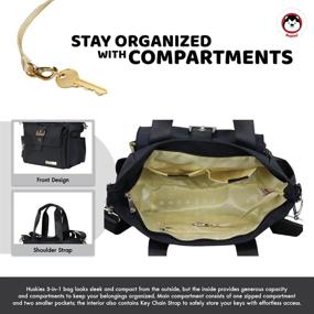 img 2 attached to Water Resistant Women's Handbags & Wallets with Multi Compartments and Adjustable Shoulder Crossbody Strap