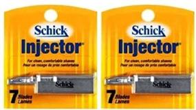 img 2 attached to 🪒 Schick Injector Blades - Pack of 14