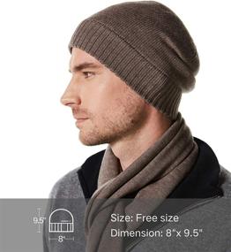 img 3 attached to 🎩 Fashionably Warm: Discover the EURKEA 100% Merino Wool Beanie Hat for Stylish Men