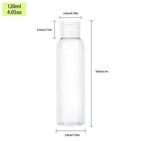 img 3 attached to Trendbox Plastic Bottles BPA Free Containers