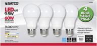 satco s29589 medium-finish bulb, ideal for standard lighting applications логотип