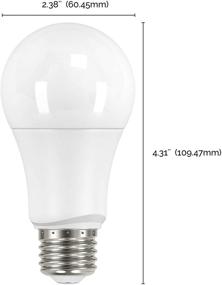 img 3 attached to Satco S29589 Medium-Finish Bulb, Ideal for Standard Lighting Applications