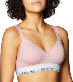 img 4 attached to Calvin Klein Womens Lightly Bralette Women's Clothing