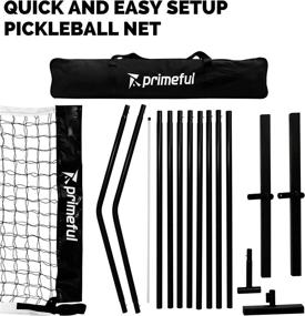 img 2 attached to Pickleball Regulation Equipment Lightweight Interlocking