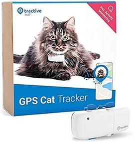 img 1 attached to 🐱 Waterproof Cat GPS Collar with Unlimited Range, Activity Tracker, and Tractive Technology