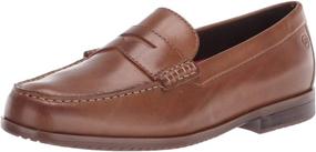 img 4 attached to 👞 Rockport Curtys Penny Loafer Glass Men's Shoes: Stylish Slip-Ons for Loafers & Comfort