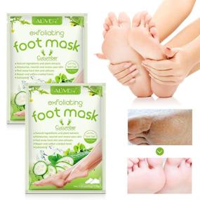 img 3 attached to 👶 Baby Soft Feet in 5 Days - Foot Peel Mask Exfoliating 3-Pack for Men and Women, Removes Dead Skin Cells, Repairs Rough Heels, and Moisturizes