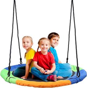 img 4 attached to Odoland Detachable 🎪 and Adjustable Playground Amusement Set