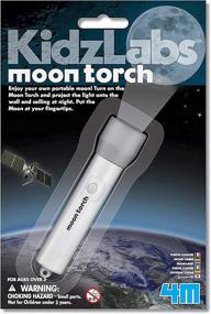 img 4 attached to Kidz Labs Moon Torch - Illuminate their curiosity with the 4M Lunar Adventure