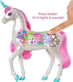 img 1 attached to Barbie Dreamtopia Sparkle Unicorn with Brush for Optimal Results