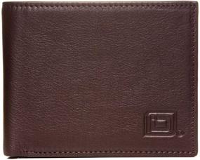 img 1 attached to 🔒 Secure Your Essentials with ID STRONGHOLD Blocking Leather Bifold Men's Wallets