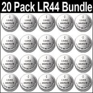 🔋 maxell lr44 ag13 a76 357 alkaline button cell battery bulk pack of 20 units logo