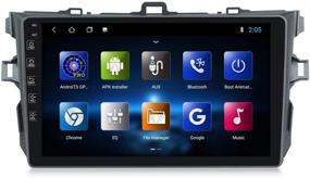 img 3 attached to 🚗 Улучшенный Android 10.0 OS с сенсорным экраном автомобильного радио для Toyota Corolla E140/150 2007-2016 - Усовершенствованный автомобильный стерео с IPS-дисплеем, навигацией GPS и мультимедийными функциями