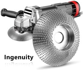 img 1 attached to 🔧 Tungsten Grinder Attachment: Enhancing Woodworking Precision and Polishing Performance