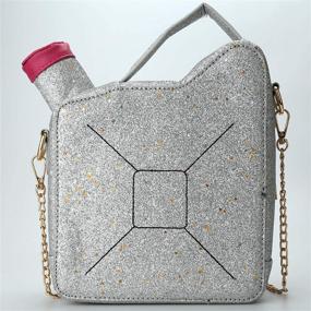 img 1 attached to Сумка через плечо QiMing Gasoline CrossBody Tote: Стильное сочетание женский сумок и кошельков в сумках через плечо