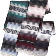 🧘 canyon creek mixed falsa yoga blanket - authentic mexican style logo