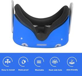 img 2 attached to Oculus Quest Shell Protector Scratch Cell Phones & Accessories in Accessories