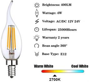 img 3 attached to 🕯️ Luminous ambiance: Discover our Voltage Candelabra Equivalent Landscape Lighting