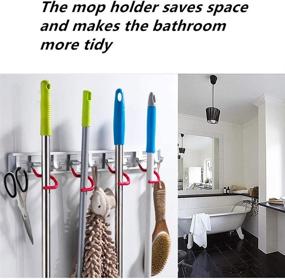 img 3 attached to Efficient Aluminum Mounted Laundry Organizer for Effective Organization