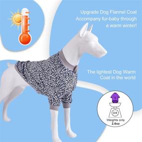 img 1 attached to 🐶 Stay Warm and Stylish: LovinPet 35 Design Options for Dog Coat/Sweater/Jacket Alternative - Lightweight, Double-sided Fleece for Enduring Winter Comfort!