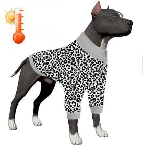 img 4 attached to 🐶 Stay Warm and Stylish: LovinPet 35 Design Options for Dog Coat/Sweater/Jacket Alternative - Lightweight, Double-sided Fleece for Enduring Winter Comfort!