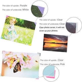img 1 attached to 📸 VIPbuy 2244 Count Self Adhesive Photo Mounting Corner Stickers for Scrapbook Photo Albums DIY Craft – 22 Sheets, Assorted Colors