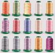 exquisite medley variegated embroidery thread logo