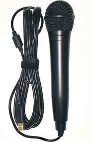img 1 attached to 🎤 PS3, PS4, Xbox One, Xbox 360, PC, Mac, and Nintendo Switch Compatible Rock Band USB Karaoke Microphone