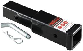 img 3 attached to Towever 84332P Trailer Hitch Extension Receiver Tube Extenders, 2 inches, 7 inches Length (Includes Hitch Pin and Clips)