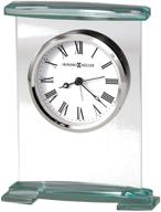 🕰️ enhance your home decor with the howard miller augustine table clock 645-691 – contemporary glass bracket design, quartz movement, and alarm function logo