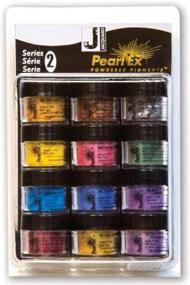 img 1 attached to 🎨 12 Color Set of Pearl Ex Pigment Series II