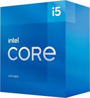 💪 powerful intel® core™ i5-11400 desktop processor: 6 cores, up to 4.4 ghz, lga1200 (intel® 500 & select 400 series chipset), 65w логотип