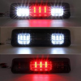 img 3 attached to 🚦 Высоко расположенный стоп-сигнал Partsam - замена для F150 2004-2008 - водонепроницаемая черная дымчатая оптика - идеальное обновление заднего фонаря - задняя крыша кабины - центральный стоп-сигнал (1 разъем)
