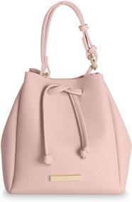 img 1 attached to Katie Loxton Leather Shoulder Drawstring Women's Handbags & Wallets and Shoulder Bags